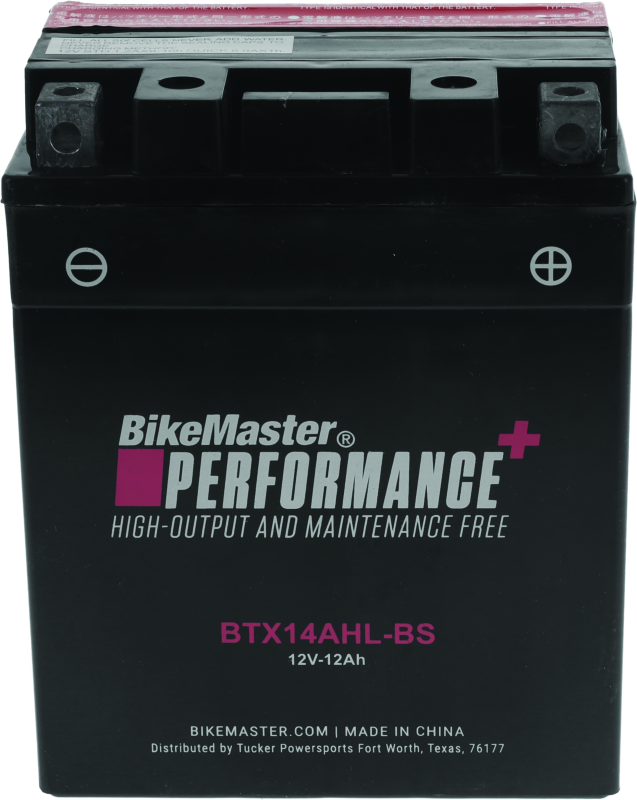 BikeMaster Battery - BTX14AHL-BS